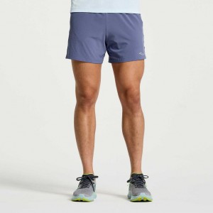 Saucony Outpace 5" Kurze Hose Herren Blau | SCHWEIZ EKROQ