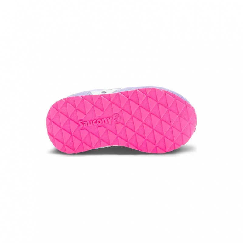 Saucony Baby Jazz Hook & Loop Sneaker Kleine Kinder Lila | SCHWEIZ VARBJ