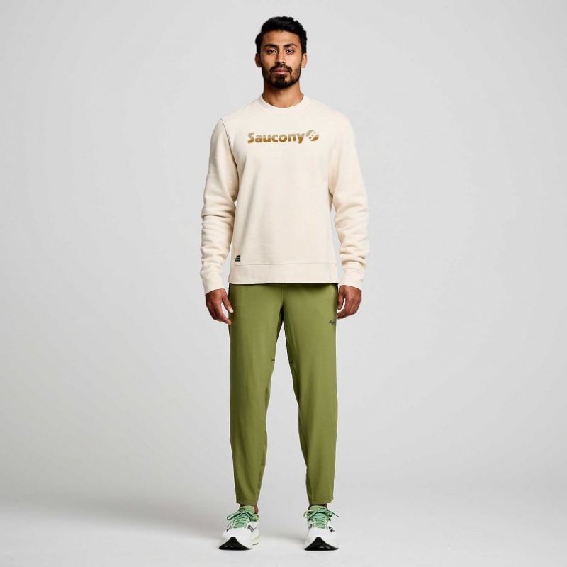 Saucony Boston Woven Jogginghose Herren Olivgrün | SCHWEIZ VIERQ