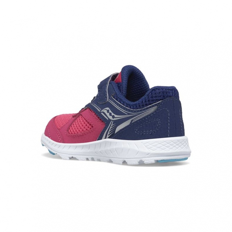 Saucony Cohesion 14 A/C Jr. Sneaker Kleine Kinder Rosa Navy | SCHWEIZ CYJXL