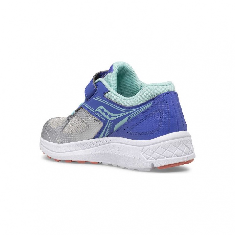 Saucony Cohesion 14 A/C Sneaker Große Kinder Silber | SCHWEIZ CZWDT
