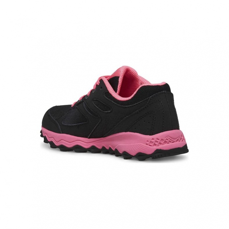 Saucony Cohesion TR14 Lace Sneaker Große Kinder Schwarz Rosa | SCHWEIZ HRCKD