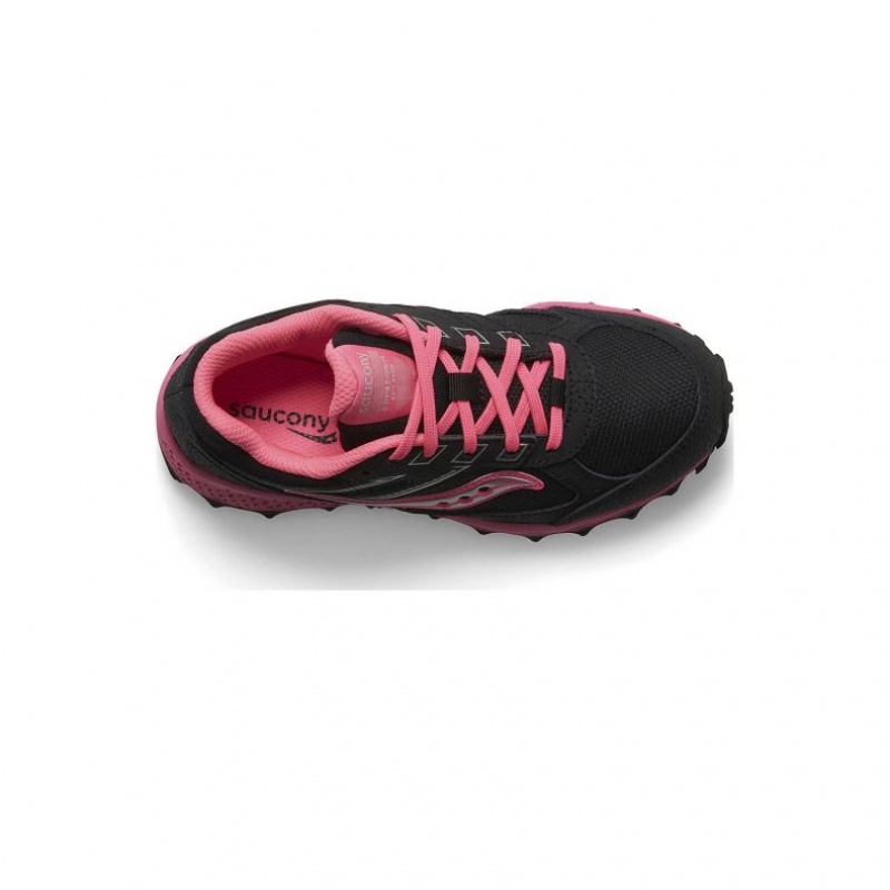 Saucony Cohesion TR14 Lace Sneaker Große Kinder Schwarz Rosa | SCHWEIZ HRCKD