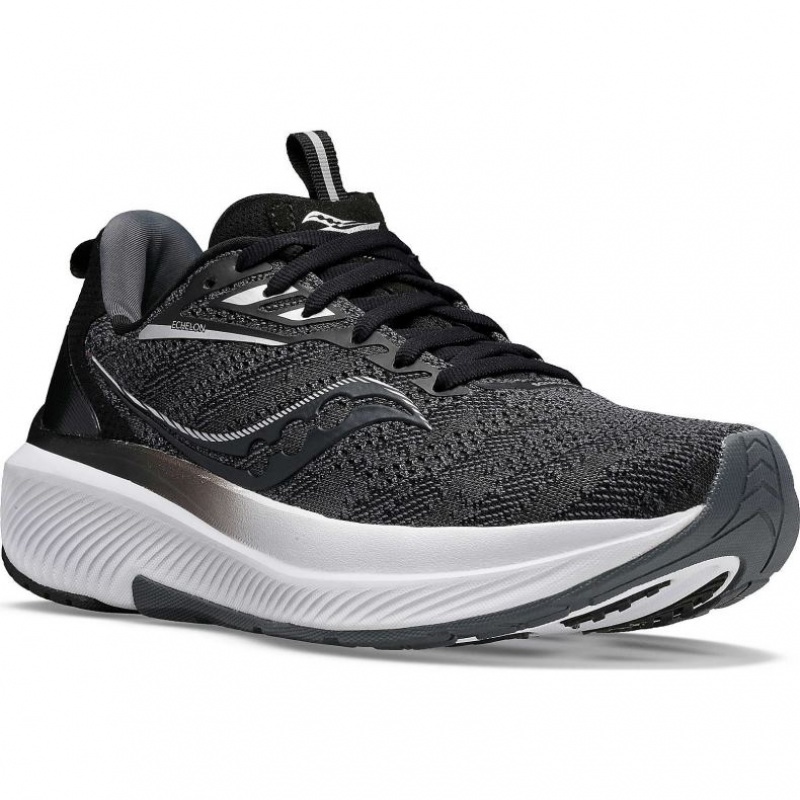 Saucony Echelon 9 Laufschuhe Herren Schwarz | SCHWEIZ ICYDP