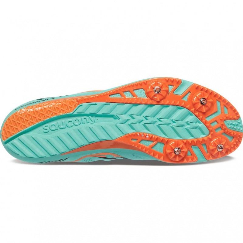 Saucony Endorphin 3 Leichtathletikschuhe Damen Türkis | SCHWEIZ BFPDW
