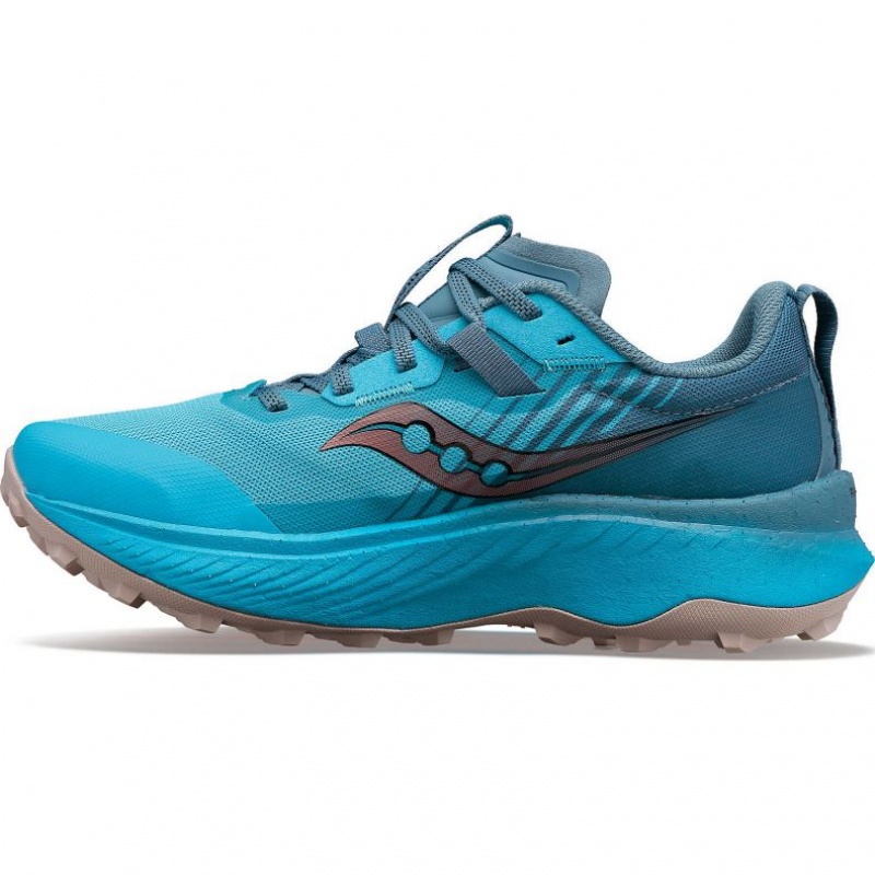 Saucony Endorphin Edge Trailrunning Schuhe Damen Blau | SCHWEIZ XPQLK