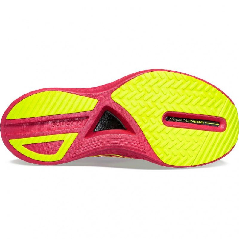 Saucony Endorphin Pro 3 Laufschuhe Damen Rot | SCHWEIZ QROJK