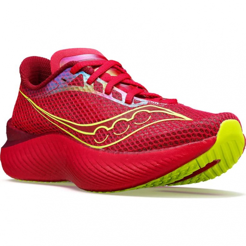 Saucony Endorphin Pro 3 Laufschuhe Damen Rot | SCHWEIZ QROJK