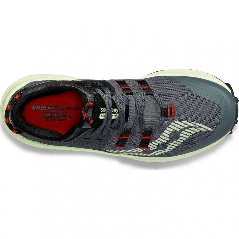 Saucony Endorphin Rift Trailrunning Schuhe Herren Grau Mintfarben | SCHWEIZ PQFXV