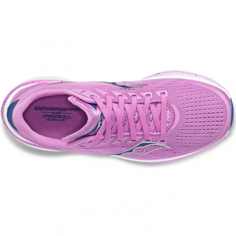 Saucony Endorphin Speed 3 Laufschuhe Damen Lila | SCHWEIZ DRSLG