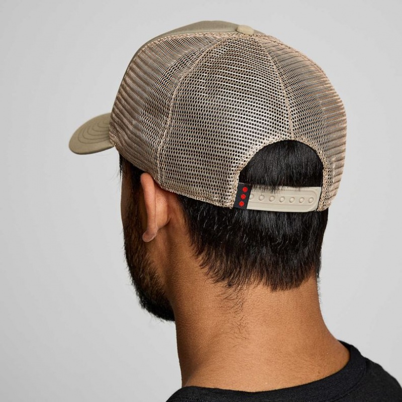 Saucony Foamie Trucker Hüte Herren Olivgrün | SCHWEIZ ABMVR