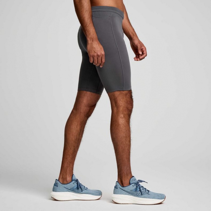 Saucony Fortify Gefütterte Half Strumpfhose Herren Grau | SCHWEIZ AQDXK