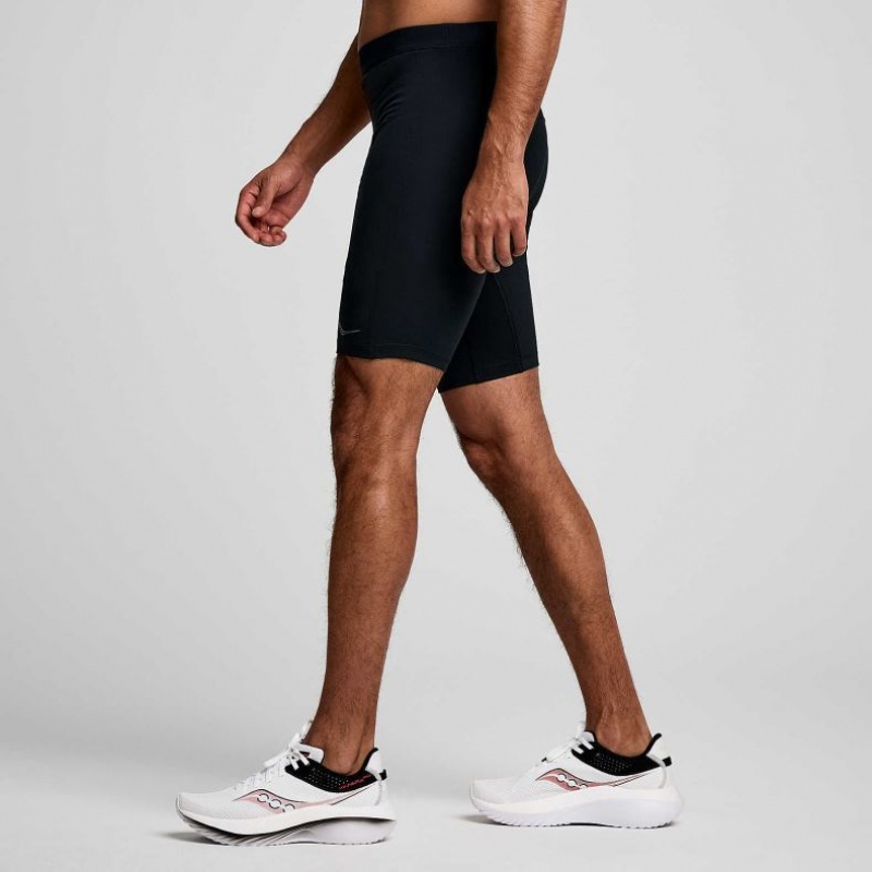Saucony Fortify Gefütterte Half Strumpfhose Herren Schwarz | SCHWEIZ BNQSX