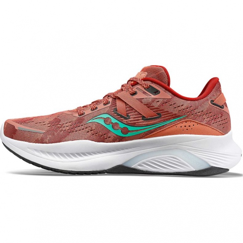 Saucony Guide 16 Laufschuhe Damen Koralle | SCHWEIZ IJTZM