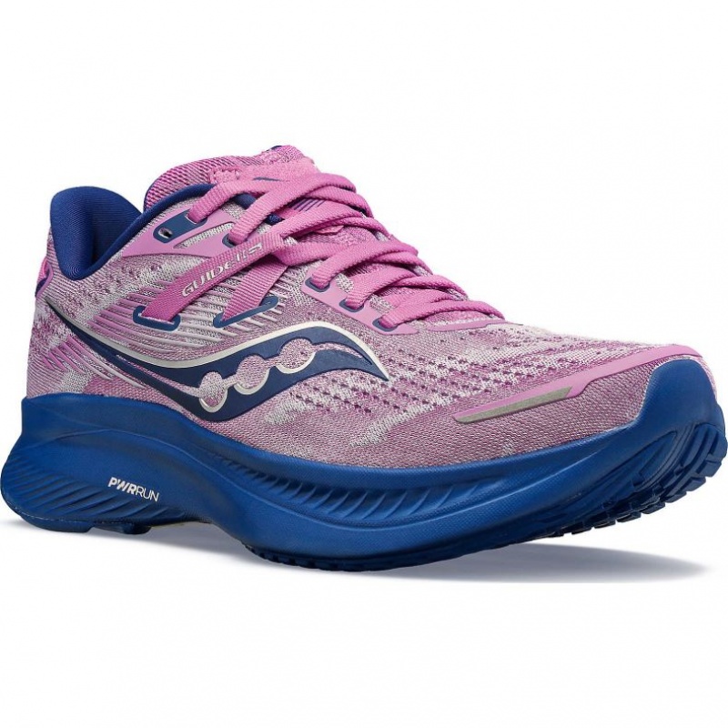 Saucony Guide 16 Laufschuhe Damen Lila Indigo | SCHWEIZ YHBCI
