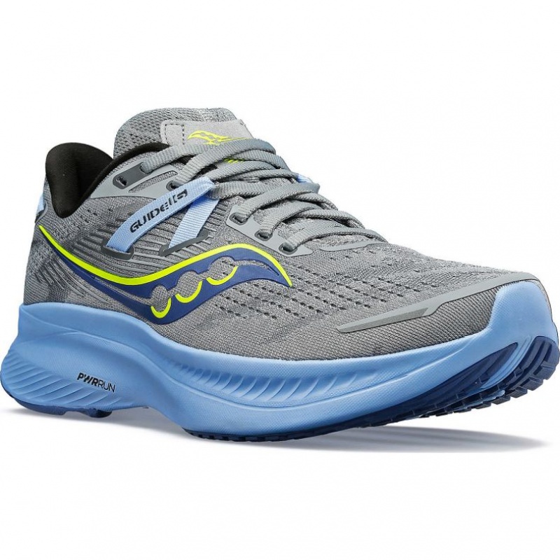 Saucony Guide 16 Wide Laufschuhe Damen Grau | SCHWEIZ TWMFX