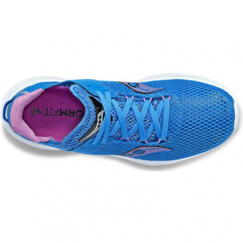 Saucony Kinvara 14 Laufschuhe Damen Blau | SCHWEIZ QBOVD