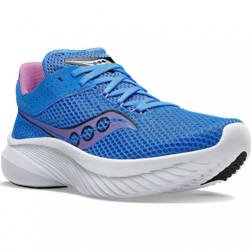 Saucony Kinvara 14 Laufschuhe Damen Blau | SCHWEIZ QBOVD