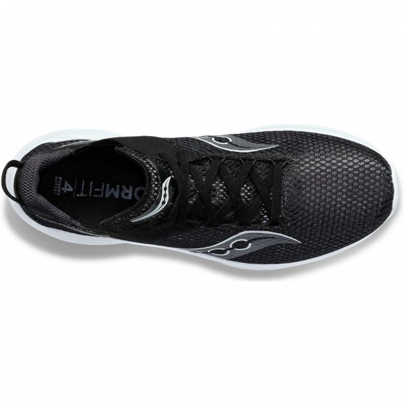 Saucony Kinvara 14 Laufschuhe Damen Schwarz Weiß | SCHWEIZ QEKPV