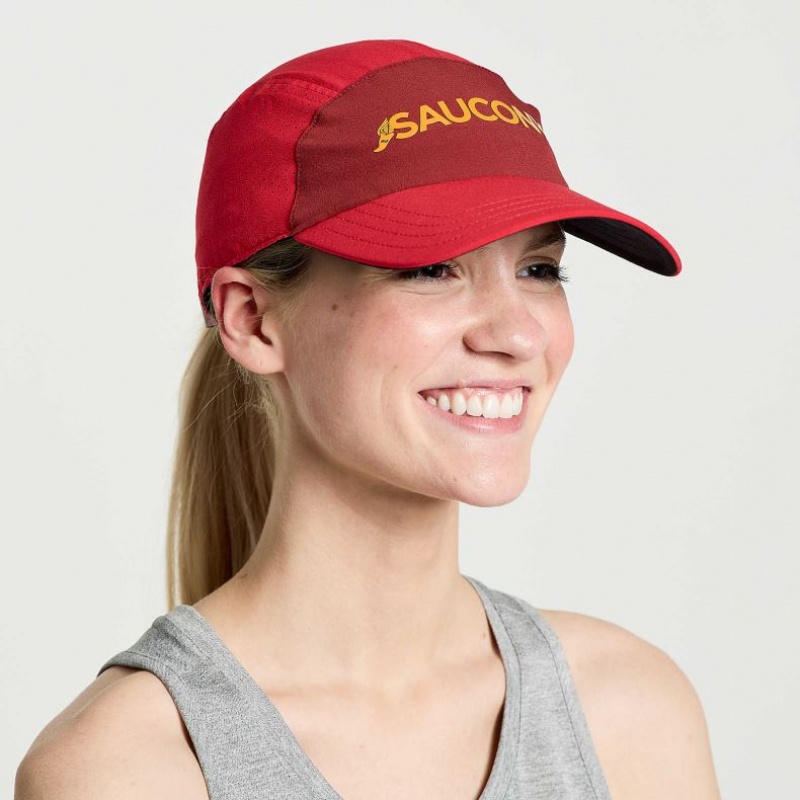 Saucony Outpace Hüte Damen Rot | SCHWEIZ ADXNB