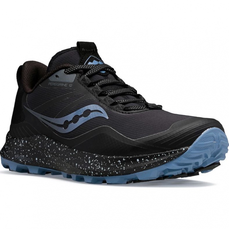 Saucony Peregrine ICE+ 3 Trailrunning Schuhe Damen Schwarz | SCHWEIZ XONTH