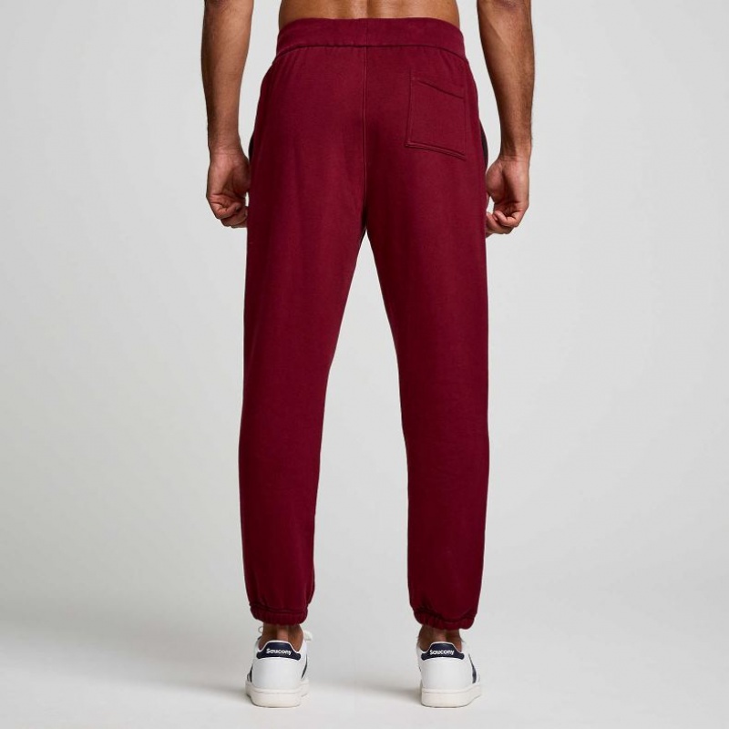 Saucony Recovery Jogginghose Herren Bordeaux | SCHWEIZ RYMHO