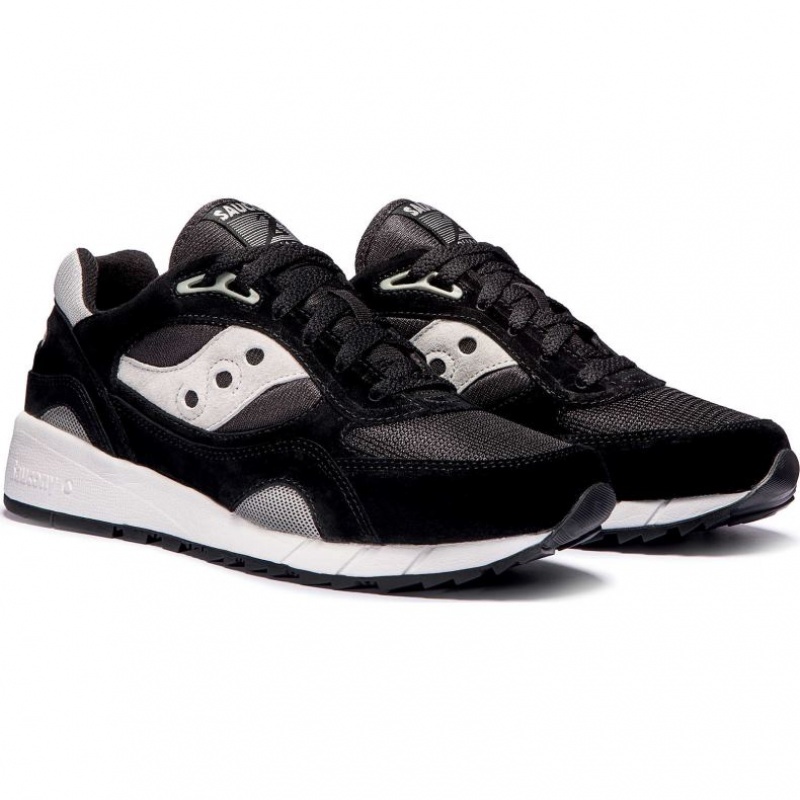 Saucony Shadow 6000 Sneaker Herren Schwarz Silber | SCHWEIZ CUTHS