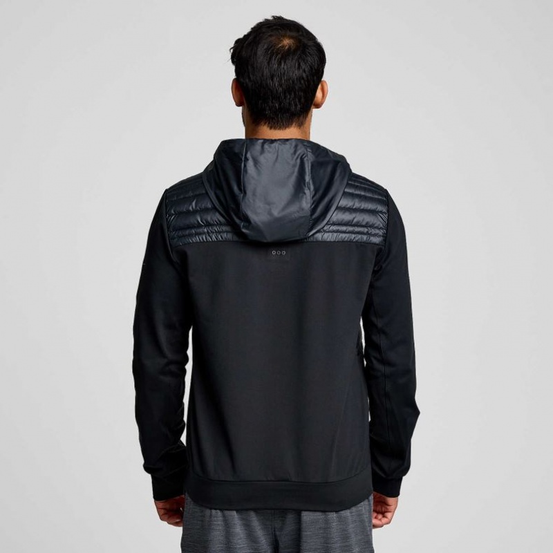 Saucony Solstice Oysterpuff Hoodie Herren Schwarz | SCHWEIZ WXCSH