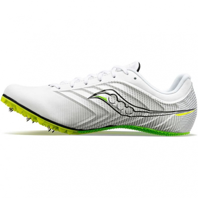 Saucony Spitfire 5 Leichtathletikschuhe Damen Weiß | SCHWEIZ IUVNB