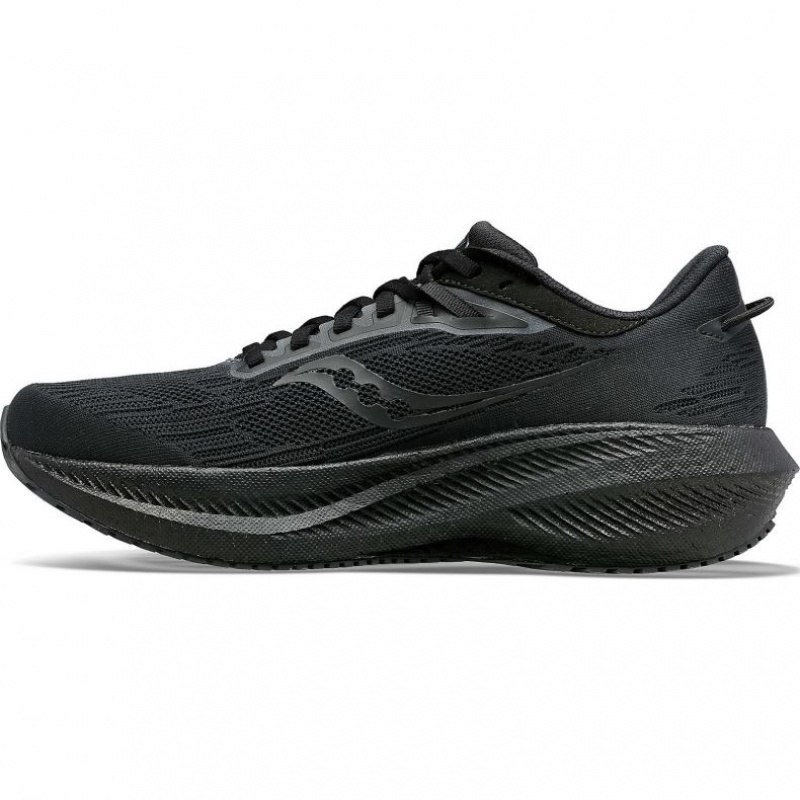 Saucony Triumph 21 Laufschuhe Damen Schwarz | SCHWEIZ TKGRD
