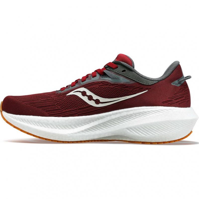 Saucony Triumph 21 Laufschuhe Herren Rot | SCHWEIZ RYUCH