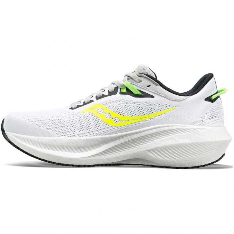 Saucony Triumph 21 Laufschuhe Herren Weiß | SCHWEIZ AKJYU
