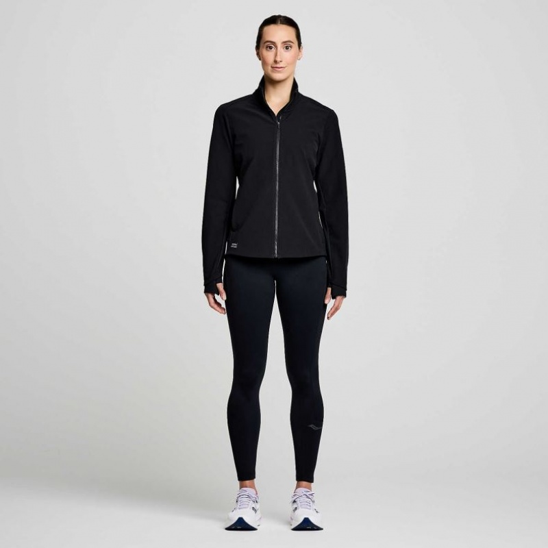 Saucony Triumph Jacke Damen Schwarz | SCHWEIZ EVJXI
