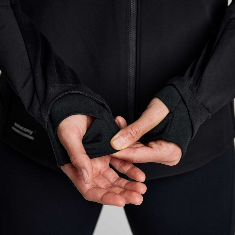 Saucony Triumph Jacke Damen Schwarz | SCHWEIZ EVJXI
