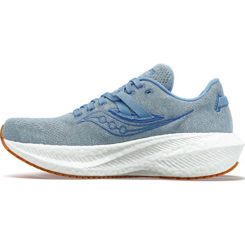 Saucony Triumph RFG Laufschuhe Damen Blau | SCHWEIZ FSKNL
