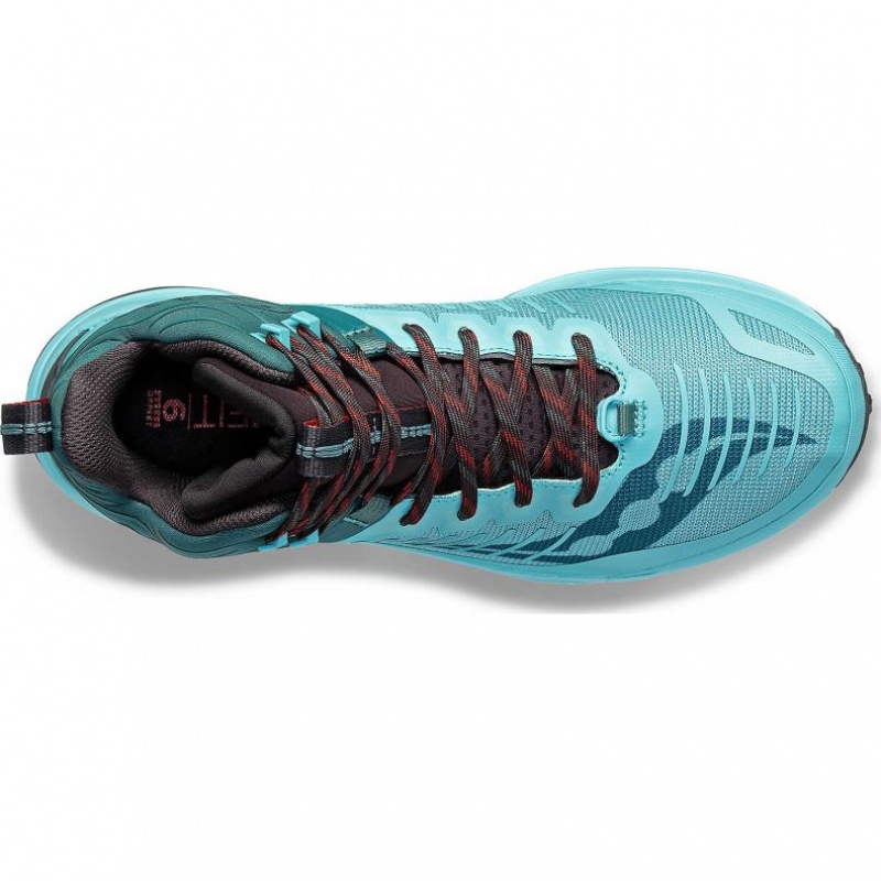 Saucony Ultra Ridge GTX Trailrunning Schuhe Herren Türkis | SCHWEIZ MTRLA